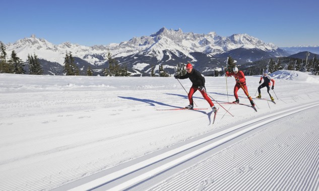 Langlaufen am Rossbrand - Höhenloipe mit 16 km Loipen