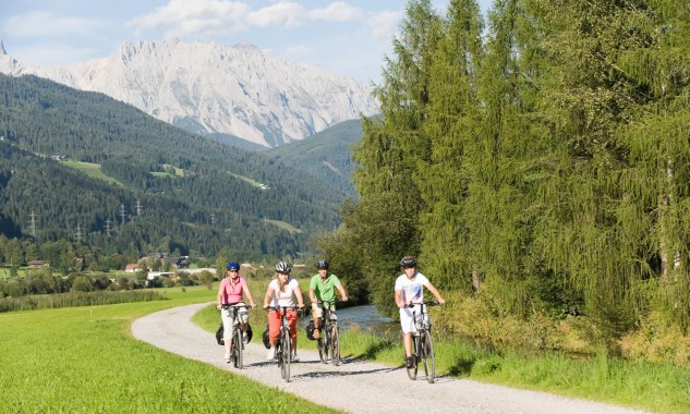 Radfahren am Ennsradweg